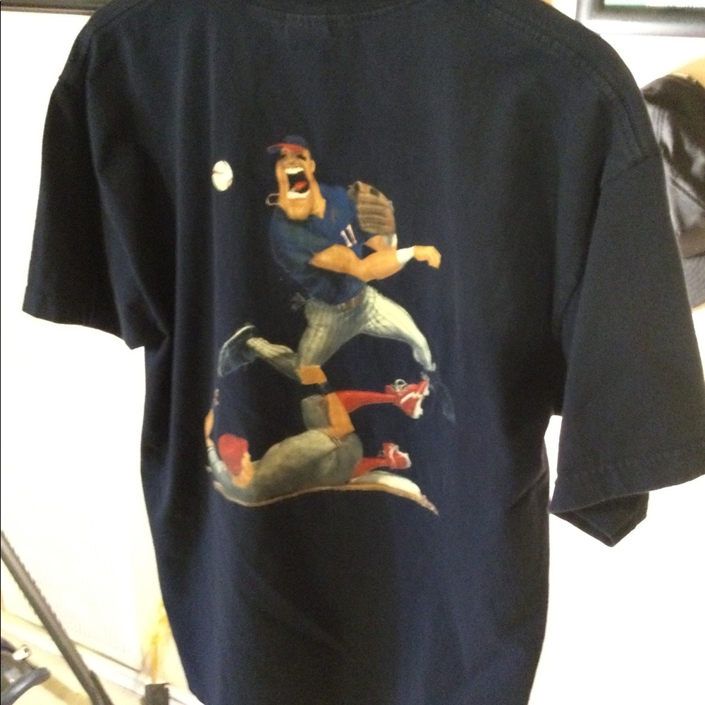 Extra large men’s all activities of peril baseball T-shirt